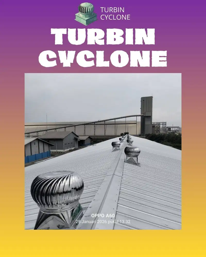 Pemasangan Turbin Ventilator Jakarta dan Tangerang