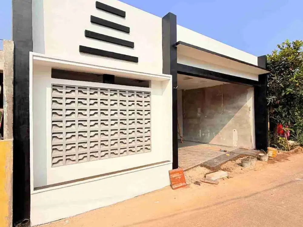RUMAH KAMPUNG MINIMALIS MEWAH DKT MALL LIVING WORLD GRAND WISATA MUSTIKA JAYA BEKASI KOTA
