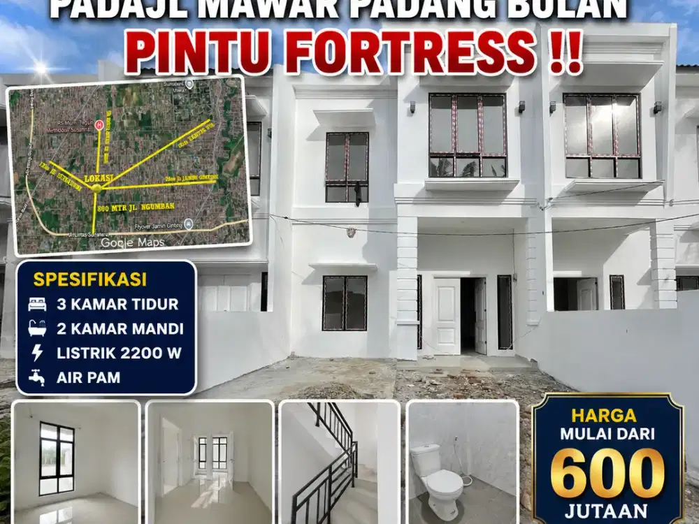 MAWAR RESIDENCE PADANG BULAN MEDAN SELAYANG  | STRATEGIS KE USU CMA 5 MENITan