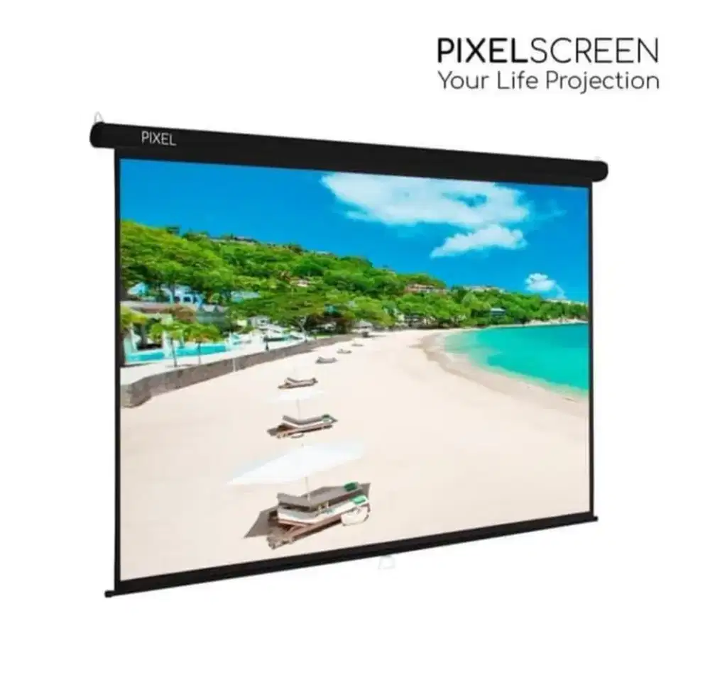 Layar projector electric 84'