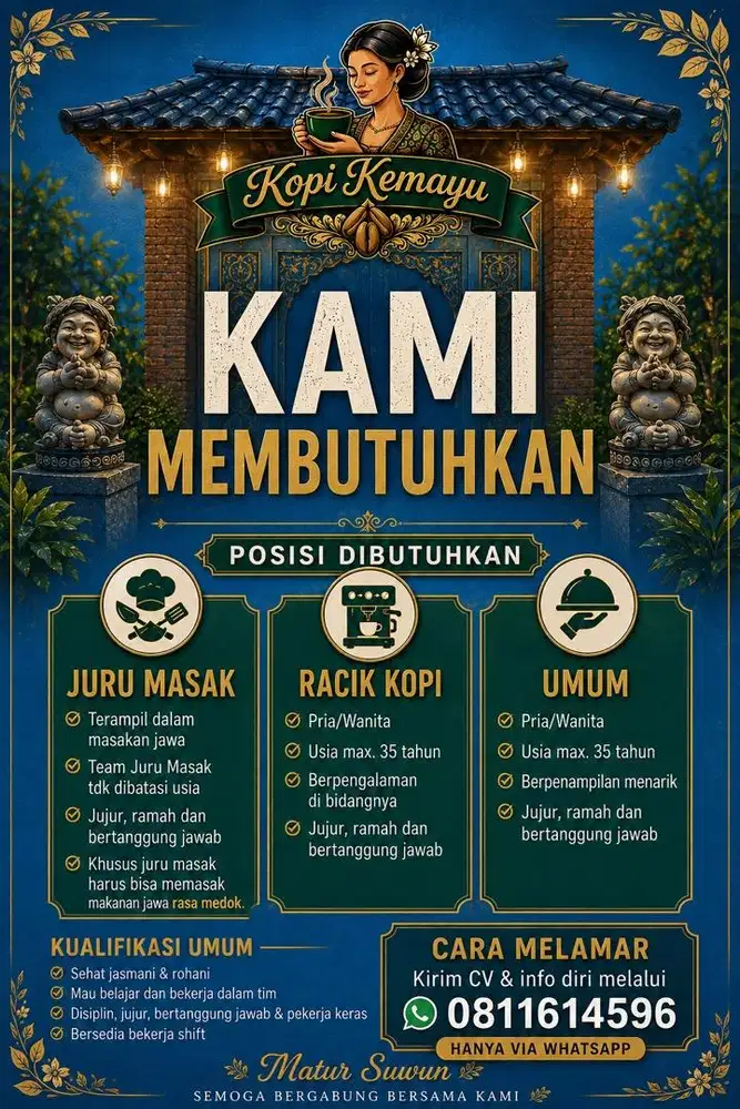 Lowongan kopi kemayu