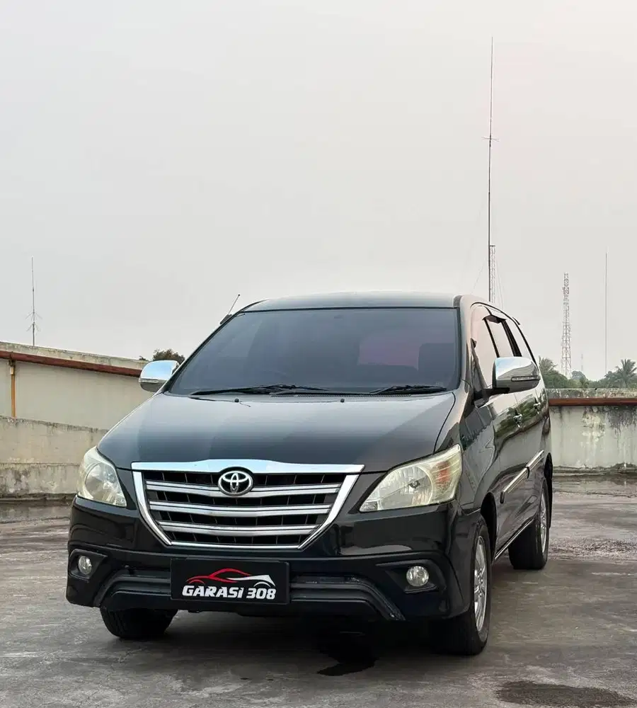 Toyota Kijang Innova 2.5 G AT Diesel 2014 Hitam KM 251 rb pajak 02-27