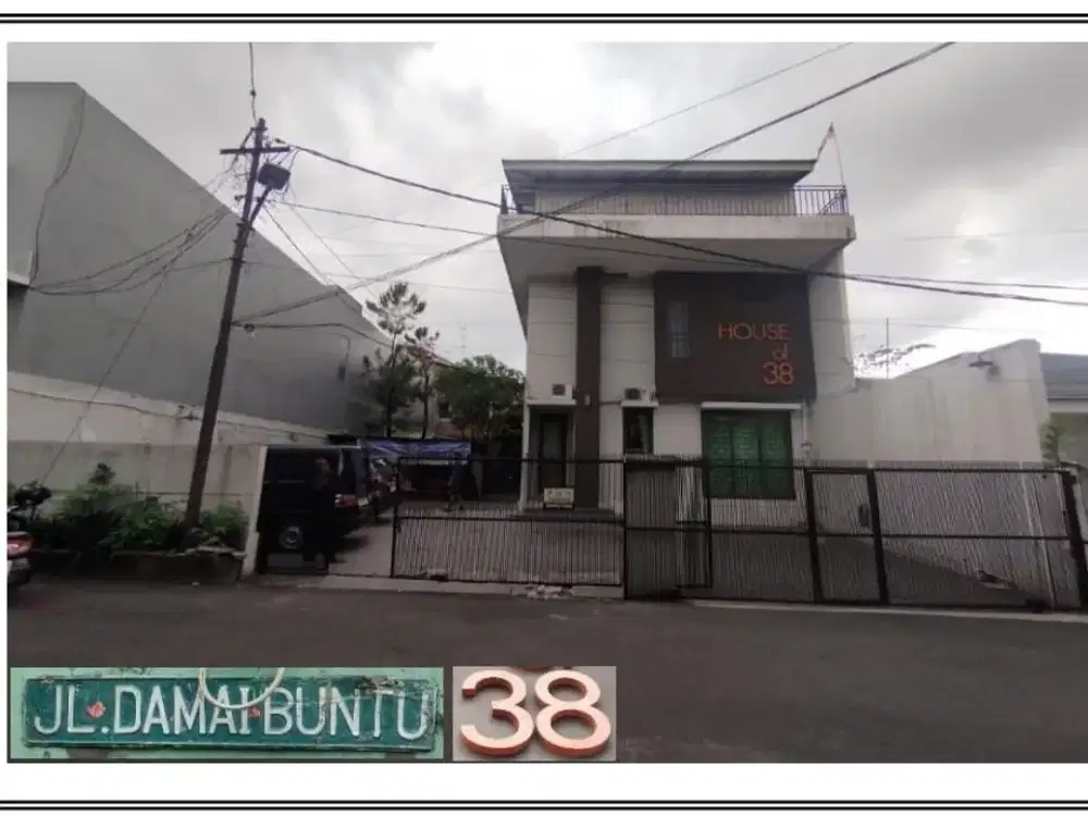 Di Jual Lelang Rumah 3 Lantai di Jl. Damai Buntu Kelurahan Cipete Utara, Kecamatan Kebayoran Baru, Kota Administrasi Jakarta Selatan,