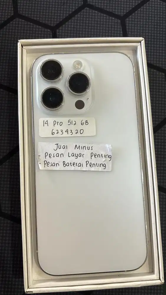 UNIT SALE!! IPHONE 14 PRO SECOND RESMI