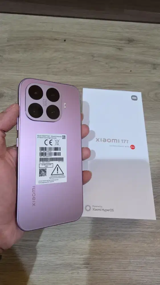Xiaomi 17T 12/512gb Lengkap Mulus Garansi Full