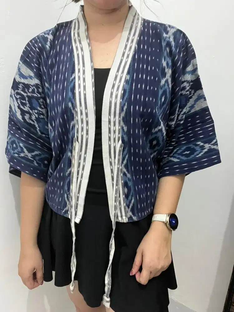 Baju Batik Biru