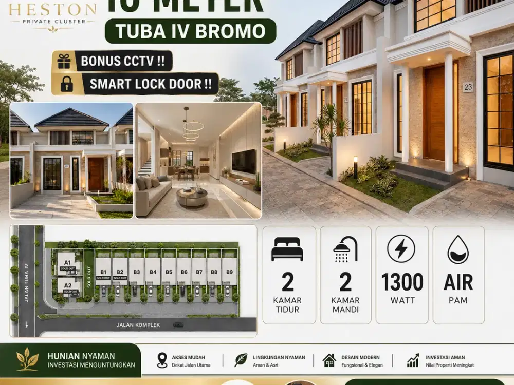 RUMAH JL BROMO BEBAS BANJIR | DEKAT 2 SEKOLAH ELIT AN NIZAM DAN PRESTIGE
