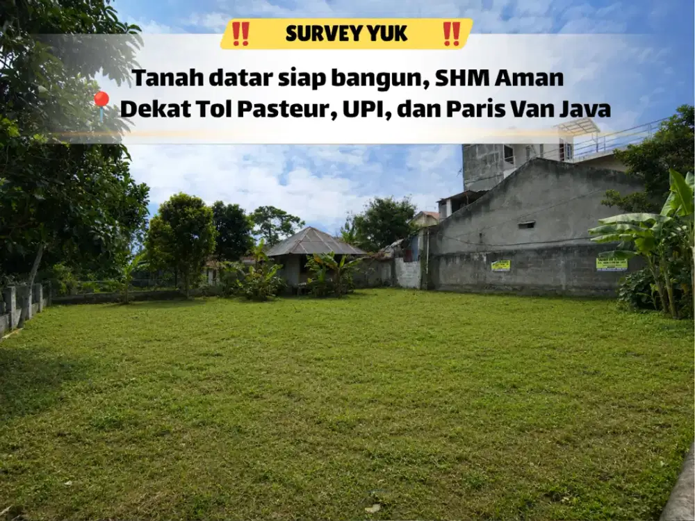 Miliki Sekarang! Tanah SHM Sariwangi Bandung