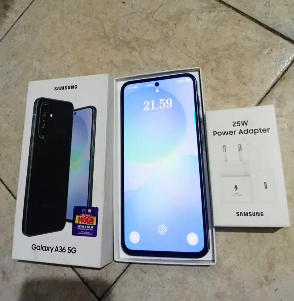 Samsung Galaxy A36 Ram 8 256 Fullset Mulus