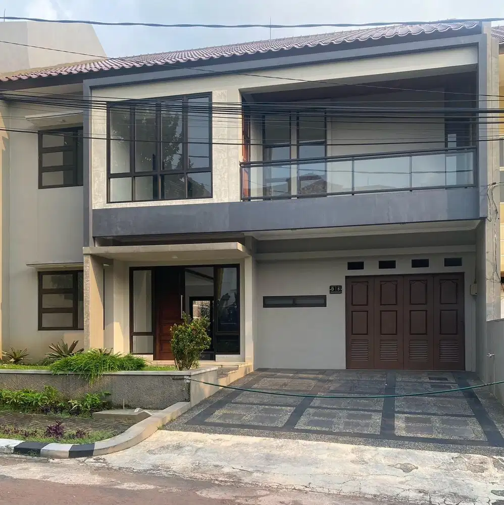 Di jual rumah siap huni di pesona khayangan juanda bebas banjir