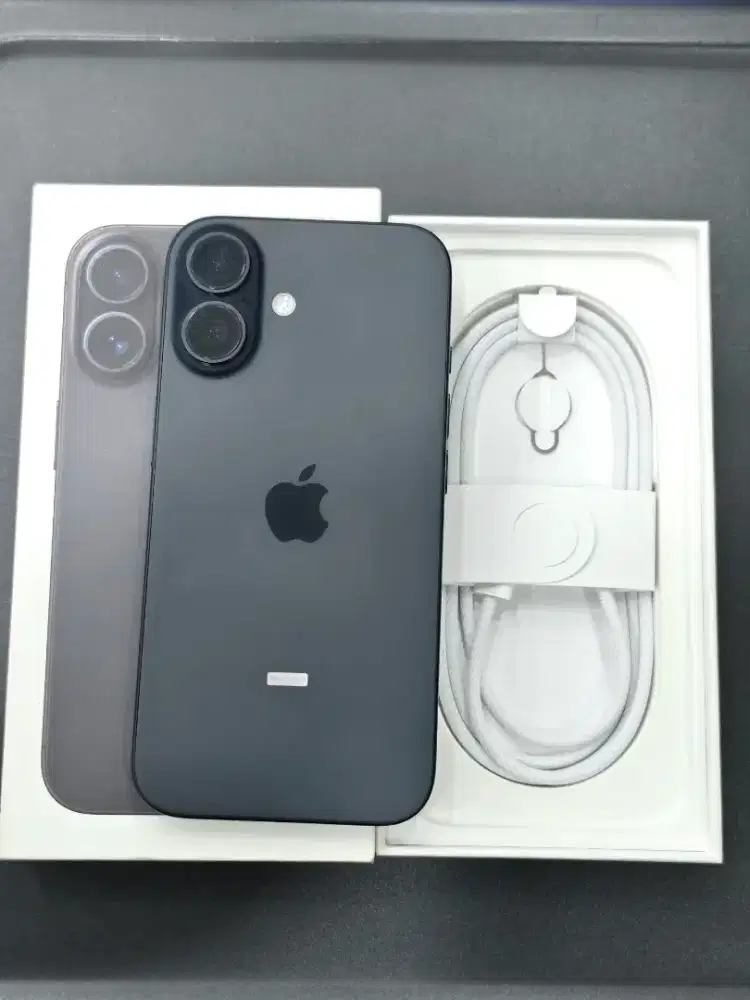 iphone 16 Basic 128 ibox like new hb 100 cc rendah garansi on feb-2027