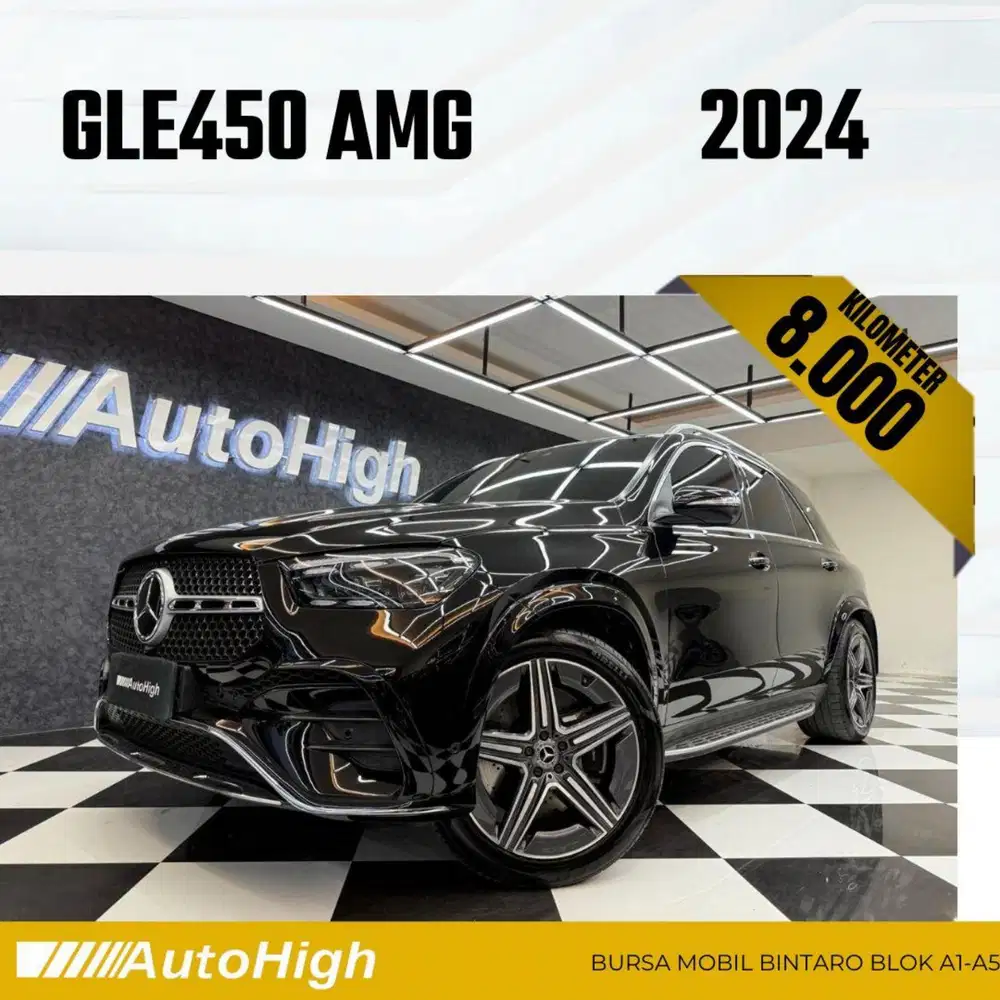 DP10% [Km8.000] GLE450 AMG 2024 Black / GLE 450 Reg 2023 #AUTOHIGH
