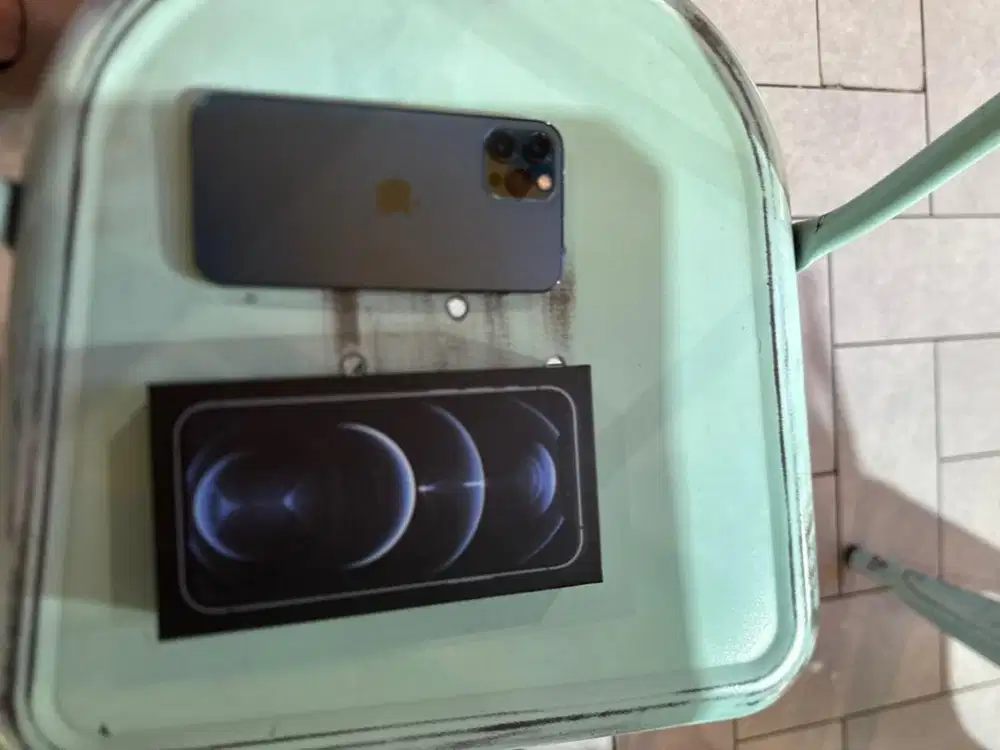 Iphone 12 pro 128gb warna blue