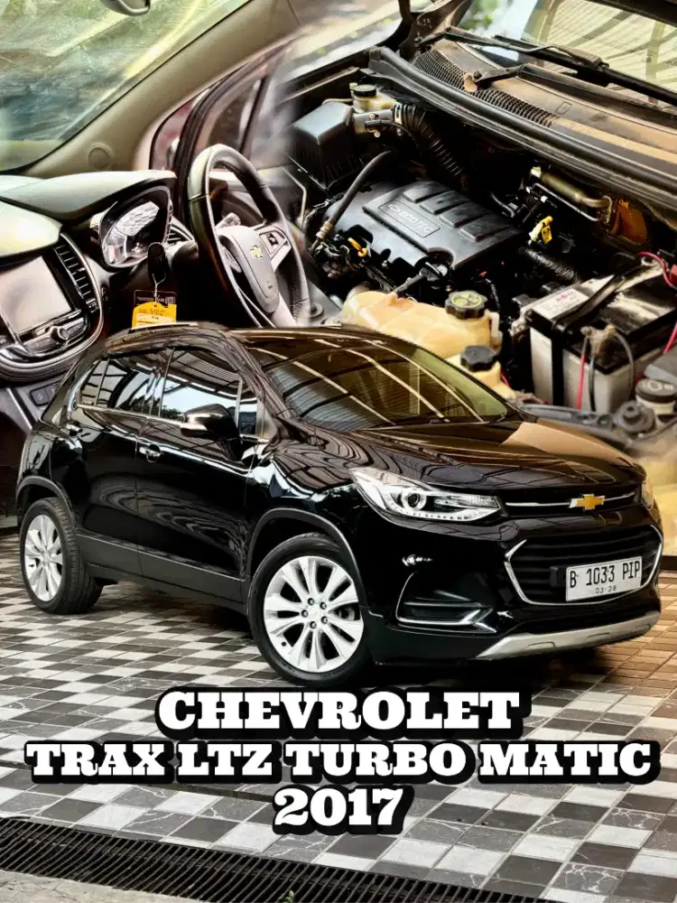 Chevrolet Trax 1.4 Turbo LTZ AT Matic 2017 Sunroof Tangan Pertama