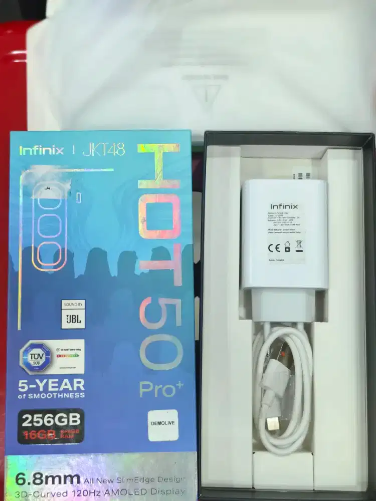 infinix Hot 50 pro plus 8/256 fullset no minus