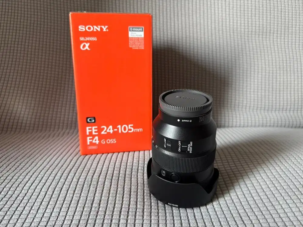 SONY FE 24-105mm F4 Mulus jarang pakai