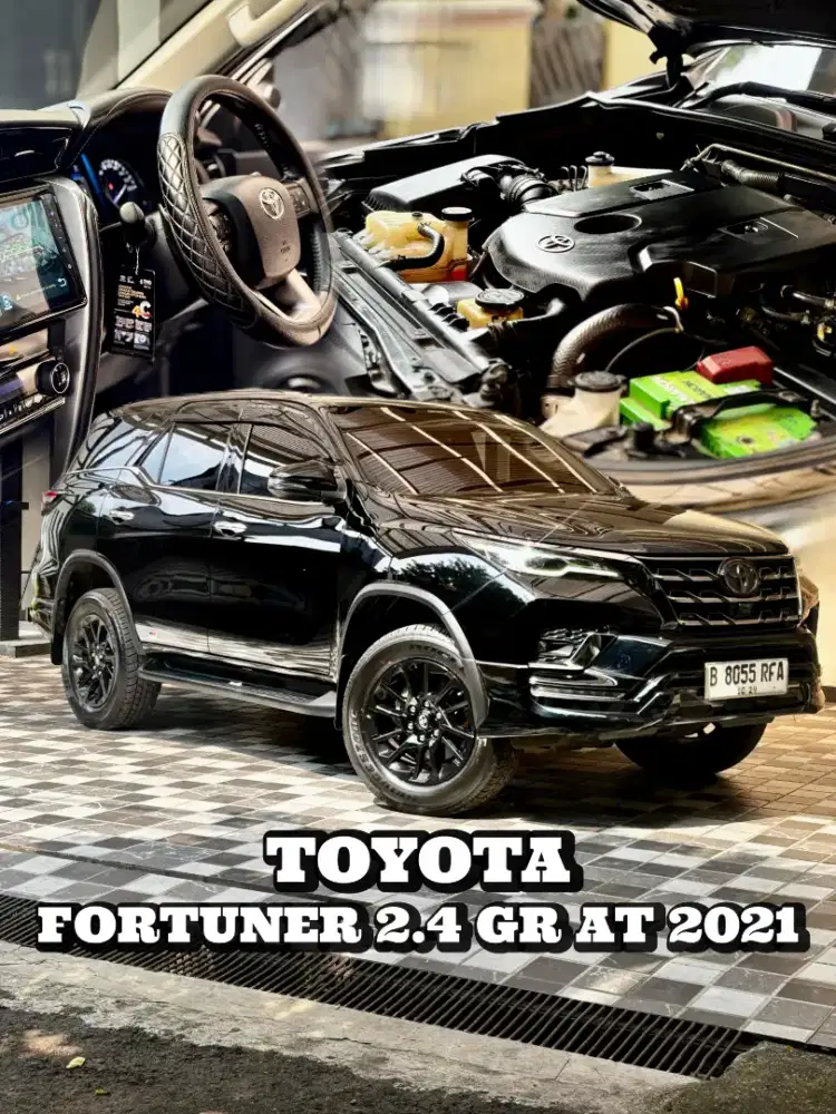 Dijual Toyota Fortuner 2.4 VRZ GR Sport AT Matic Diesel 2021 Modl 2022