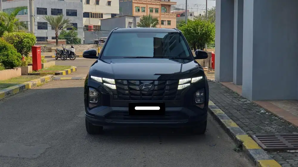 Km 17rb hyundai creta trend black edition 2023 hitam