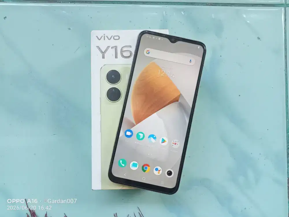 Vivo Y16 4G LTE ram 4+4/128gb Normal Siap Pakai