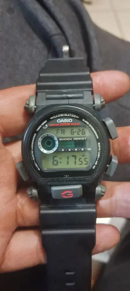 Jam Tangan Casio G Shock DW 9052 Black