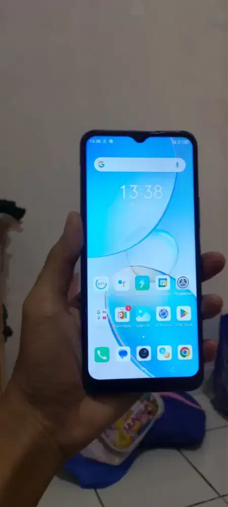 Di jual infinix hot12i fullset original lecet pemakaian