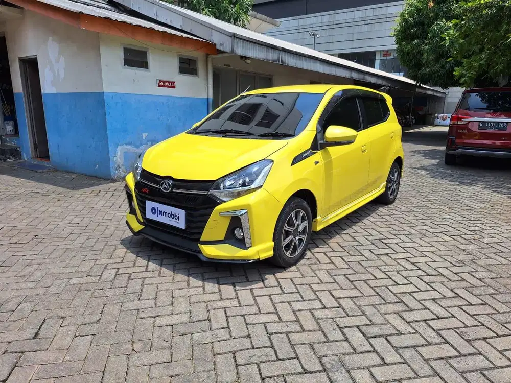 TDP 1 JUTA Daihatsu Ayla 1.2 X Bensin-AT 2022 Kuning CRKTB