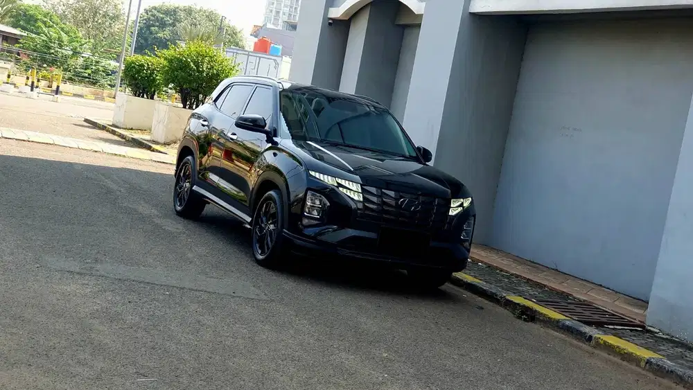 [ ANTIK LOW KM ] Hyundai Creta 1.5 Trend Black Edition AT 2023/2024