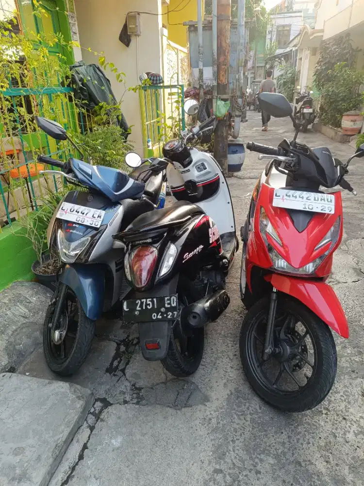 Jual motor satu yunit dulu