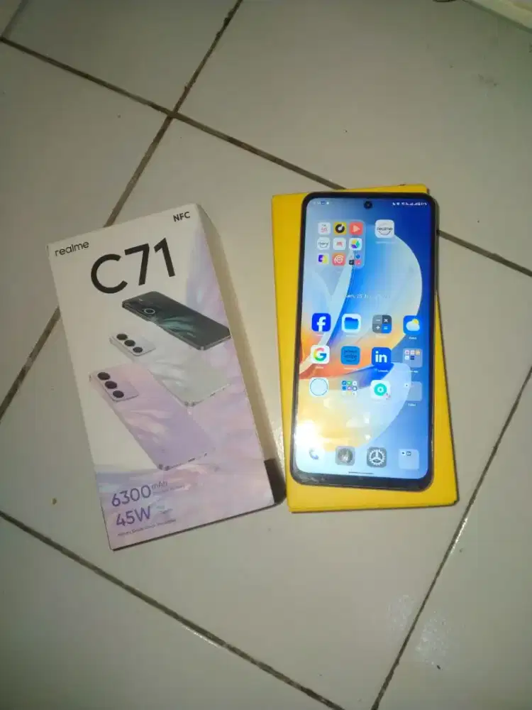 realme c71 ram 6+6/128