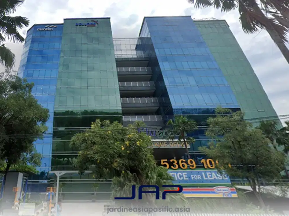 Kantor Area BSD di Blue Green Office Park Luas 211 Sqm FItted