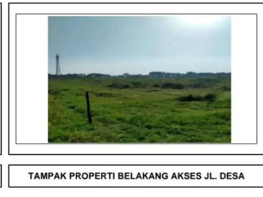 Dijual Lahan Zona Kuning Lokasi Strategis Gatak, Sukoharjo Luas 1,1 Ha