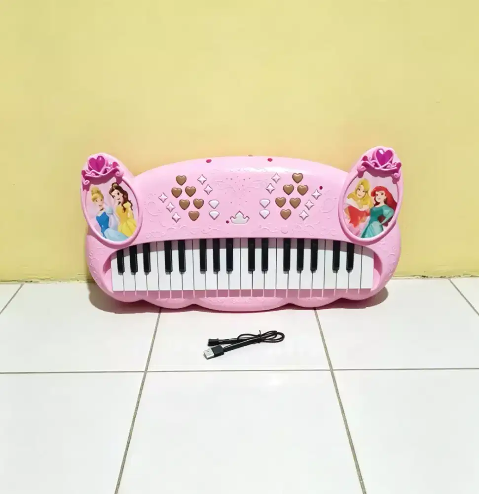 Mainan anak piano charger