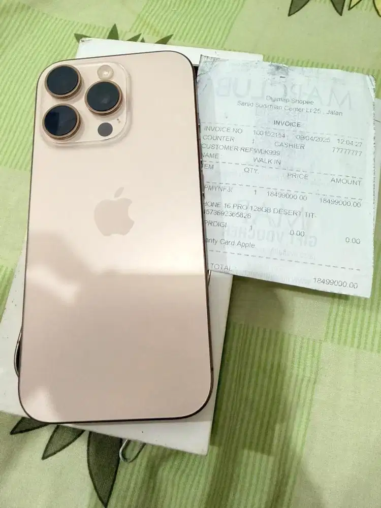16 Pro 128 ex Resmi Digimap