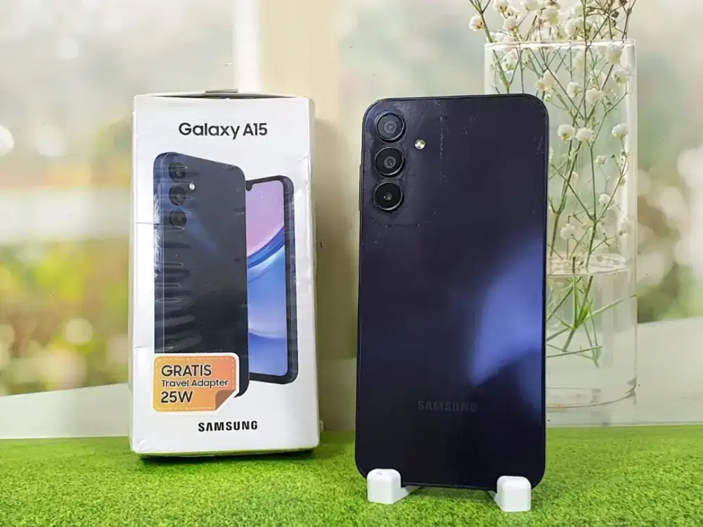 Samsung Galaxy A15 NFC 8/256 fullset Resmi SEIN