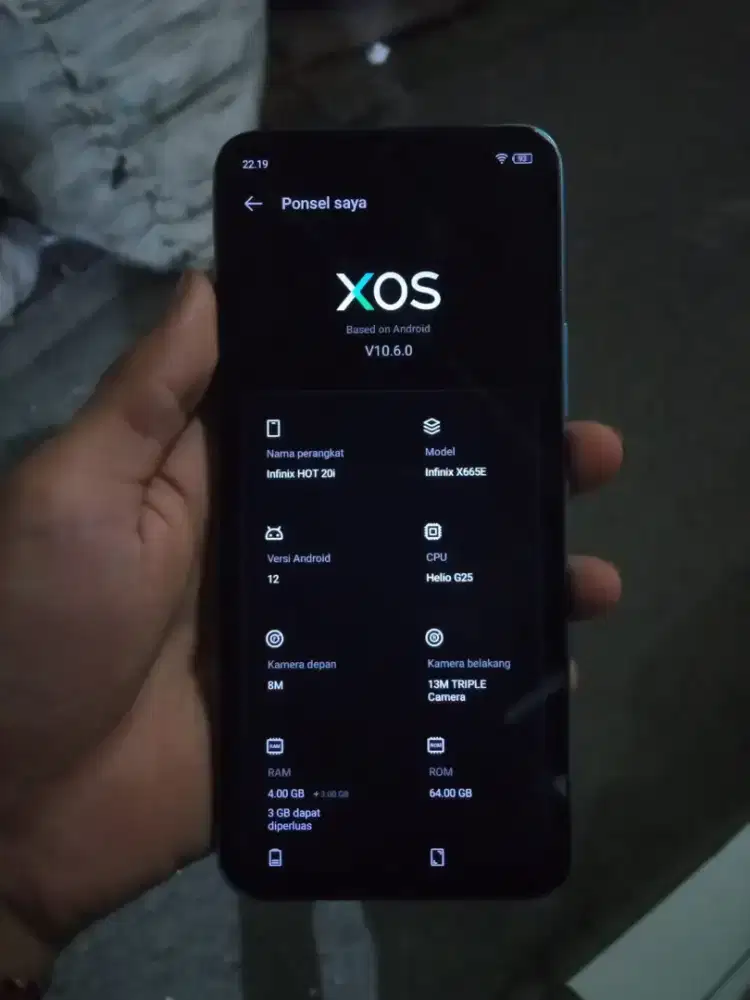 INFINIX HOT 20I
