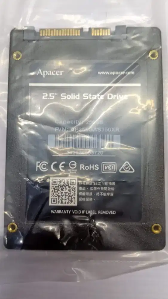 SSD 256Gb Apacer good condition
