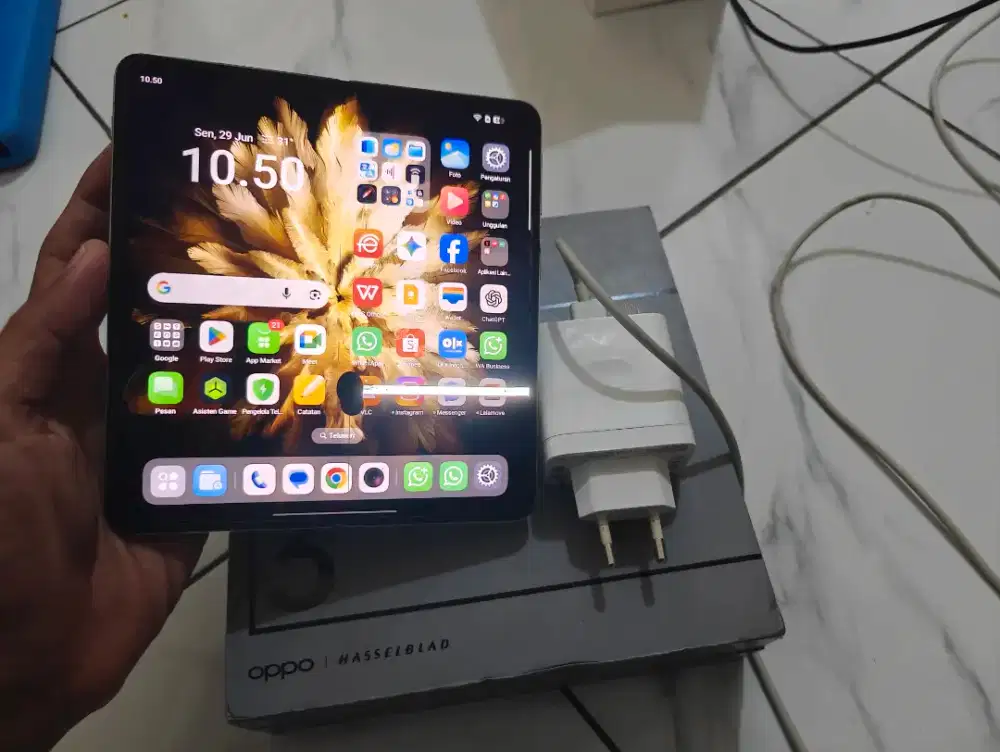Oppo n3 fold 512GB 16GB fullset secepatnyaa