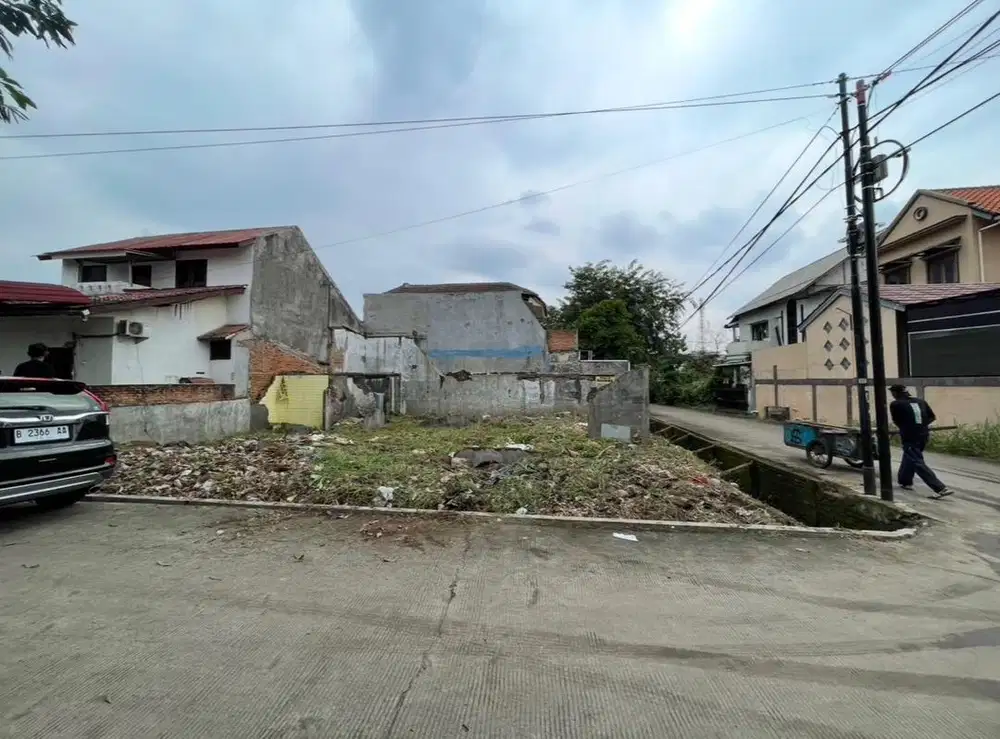 DIJUAL TANAH 255 meter. HOOK DI JATIBENING