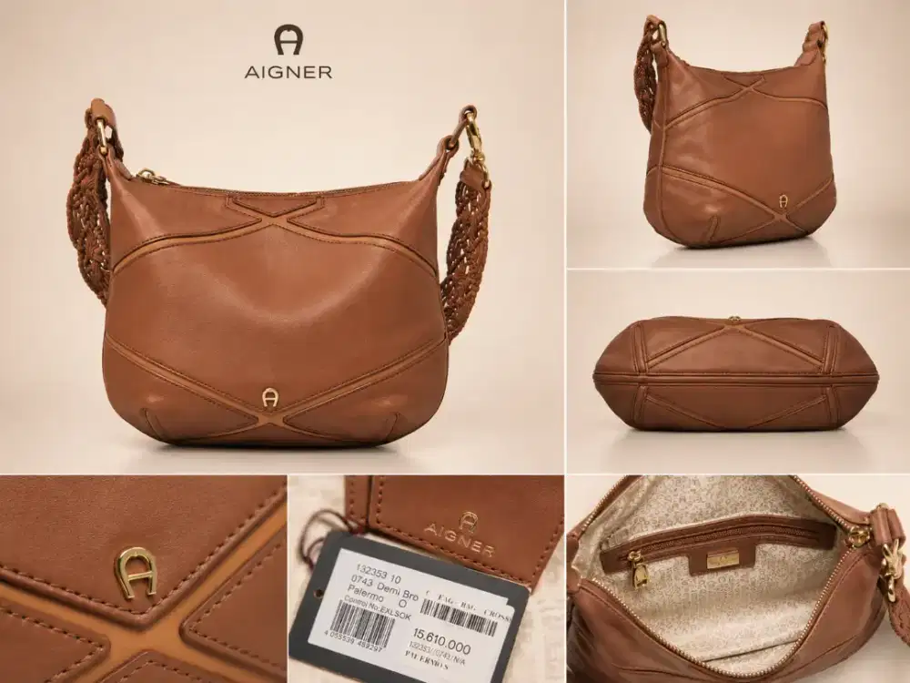 Tas AIGNER PALERMO MACRAMÈ