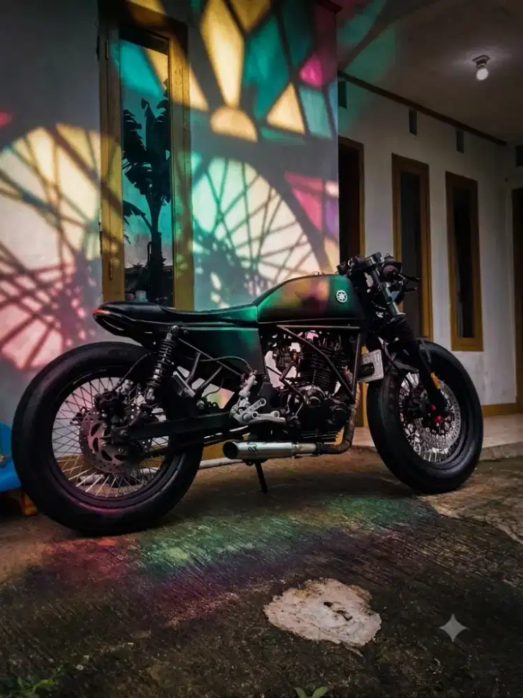 Byson modif Brat Cafe Cafe racer chopper