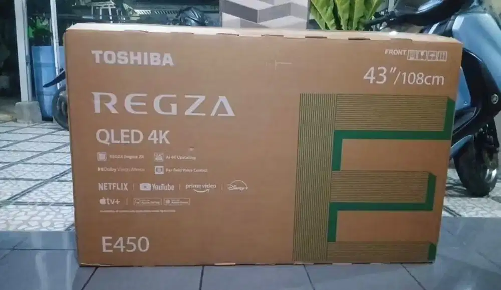 Toshiba TV 43 4K UHD QLED AI Smart TV PRO - Regza ZR