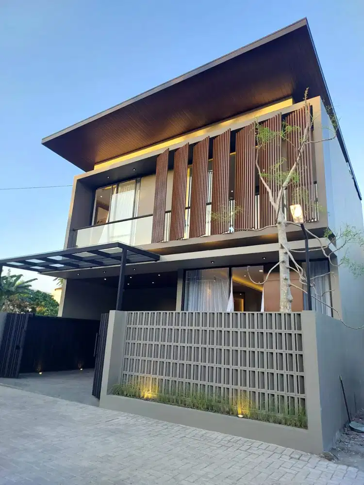 Rumah Kontemporer Bonus Furniture di Purwomartani