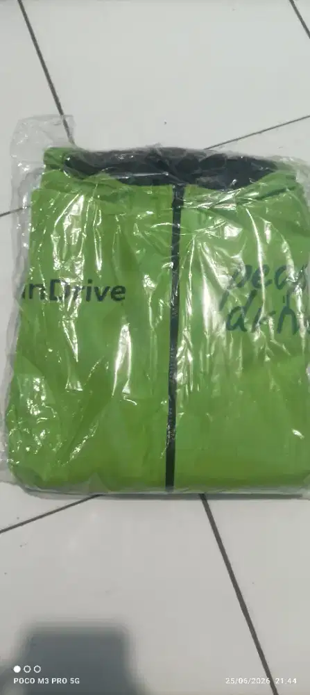 Jaket indriver kondisi baru