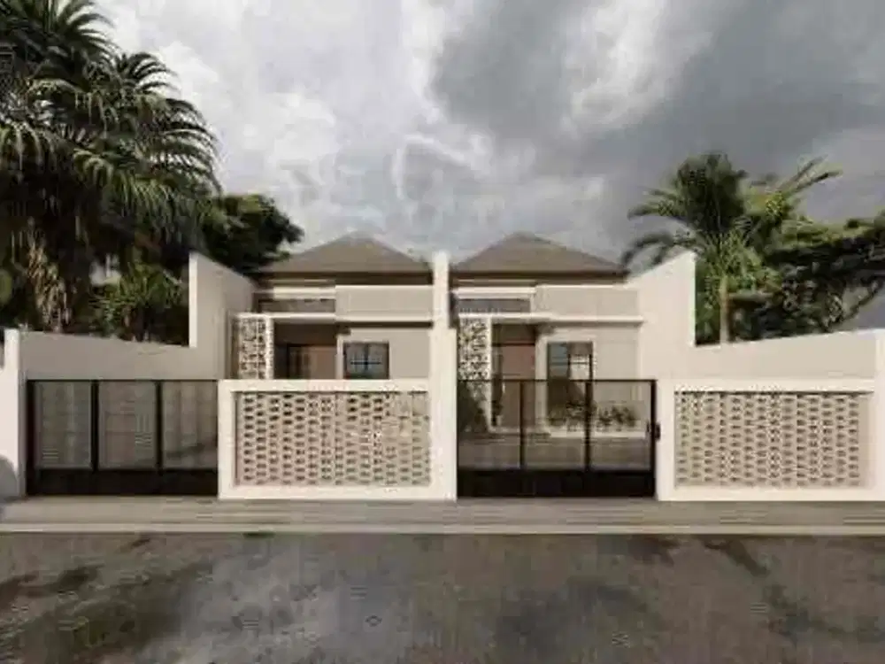 rumah baru 1lt 2kamar dekat super indo Tropodo