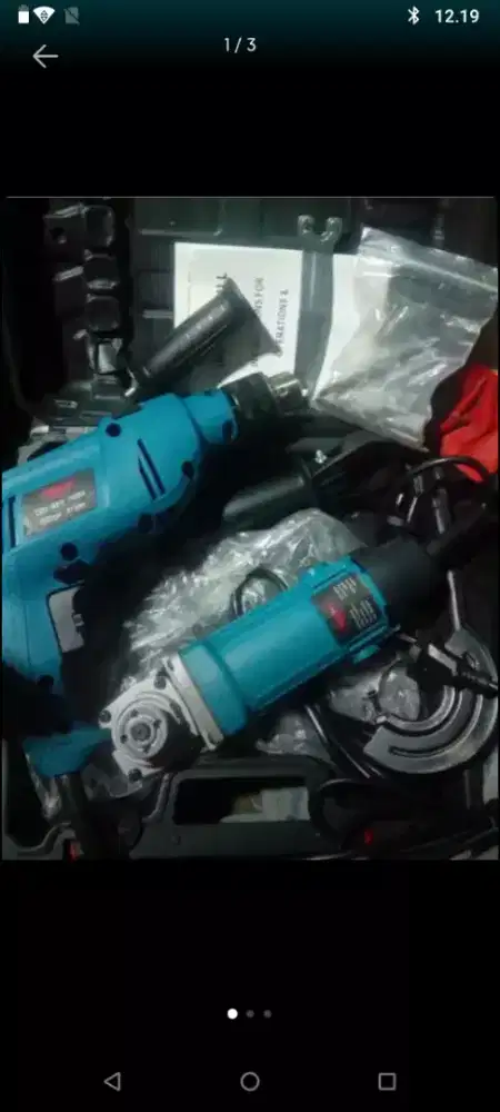 Bor dan gerinda set 2 in 1