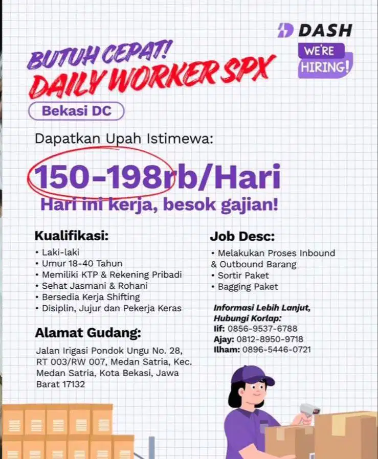 LOWONGAN KERJA GRATIS