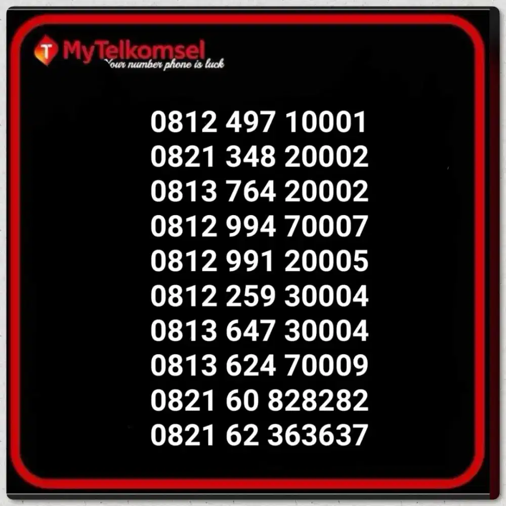 Nomer cantik simpati