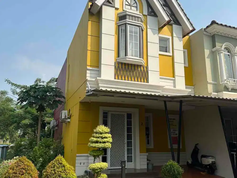 Dijual rumah furnish rapi dan sudah direnovasi Malibu Village Gading Serpong Murah posisi Hook