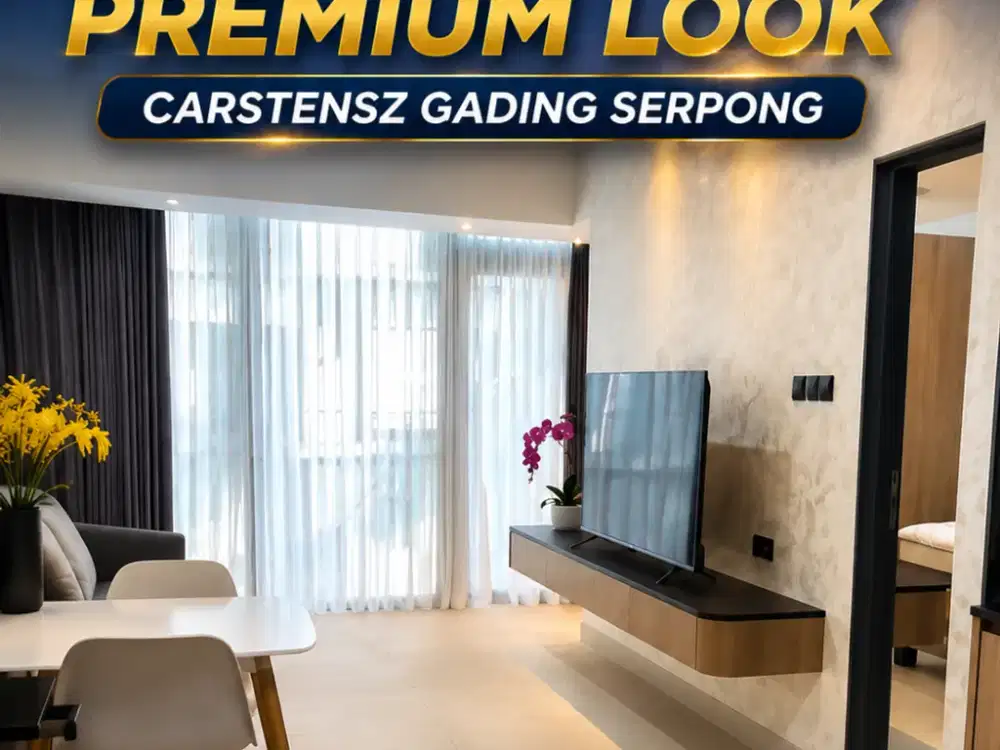 DISEWAKAN  Apartemen bergengsi di CARSTENSZ - Gading Serpong