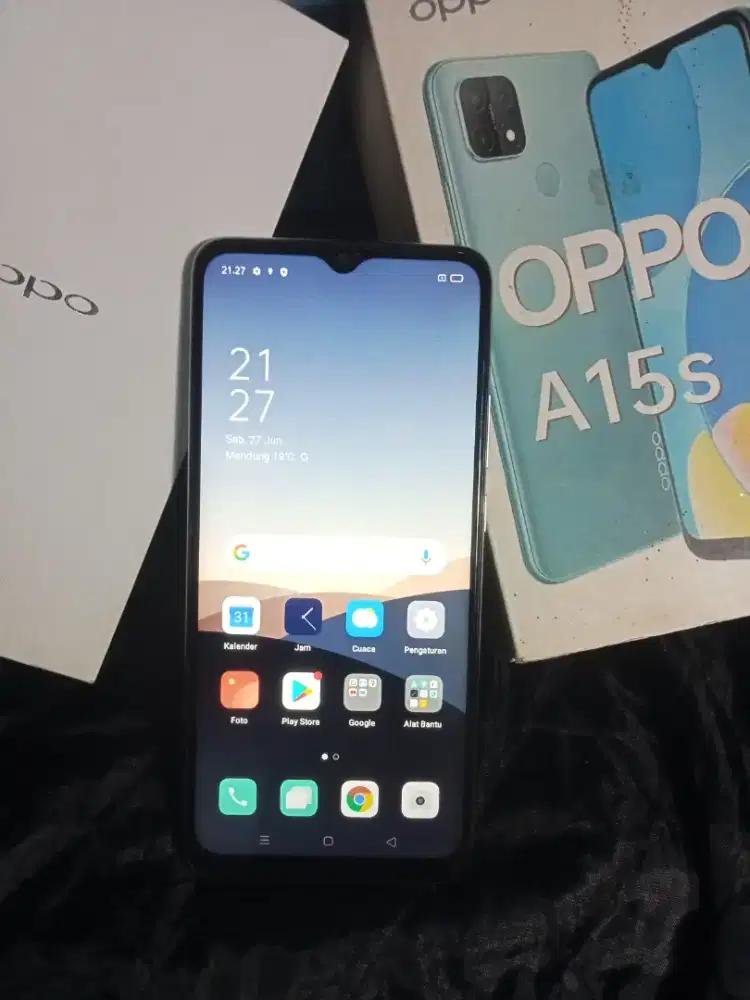 OPPO A15S Ram.6/128GB Fullset Juga Gada Minuss